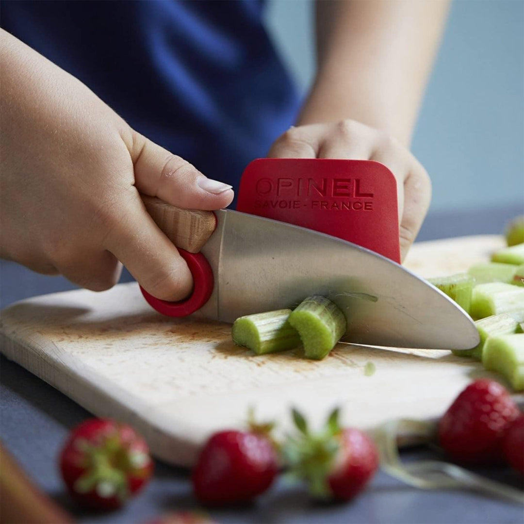 Opinel Le Petit Chef, Kinder-Küchenmesser-Set, 3-teilig Grau