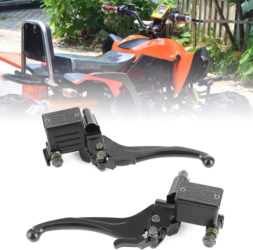 Bremshebel, ATV Bremspumpe, Paar 22mm Hydraulische Kupplung Links/Rechts Oben Vorne/Hinten Bremspump
