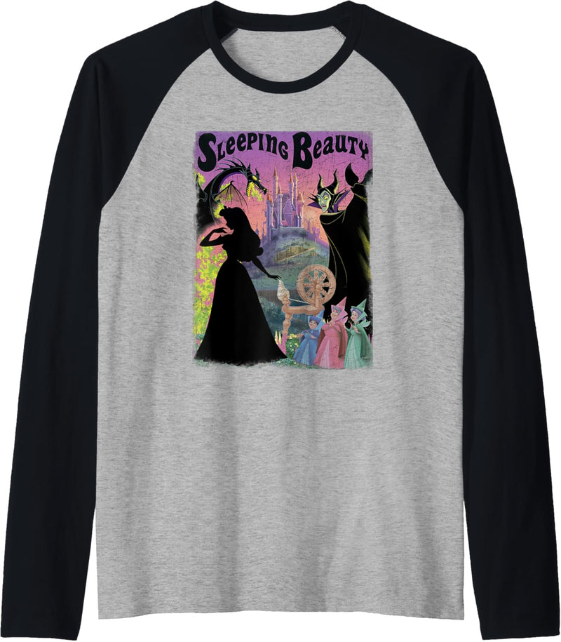 Disney Sleeping Beauty Aurora Maleficent Poster Raglan