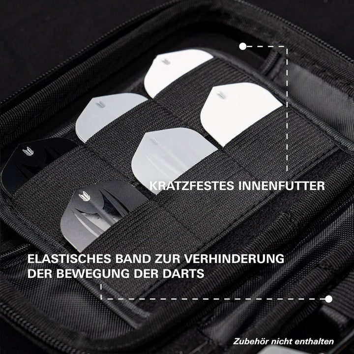 Target Darts Rob Cross Ghost Series XL Takoma Wallet Regular – Dartkoffer schwarz/weiss | Voltage“ D