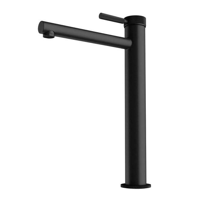 Mai &amp; Mai Armatur Waschtischarmatur WAO-7601-H in Schwarz matt Waschbeckenarmatur 30,5 cm hoch Einhe