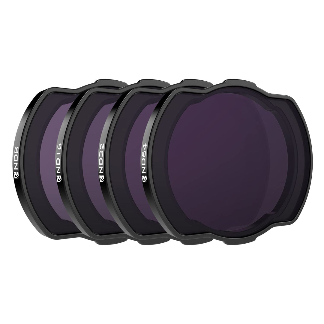 Freewell Standard Day - 4 Stück ND8, ND16, ND32, ND64 Filter kompatibel mit DJI Avata Drohne Standar