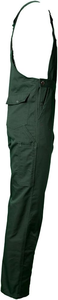 Planam 0832025 MG 260 Latzhose, Mittelgrün, Grösse 25 Mittelgrün 25, Mittelgrün 25