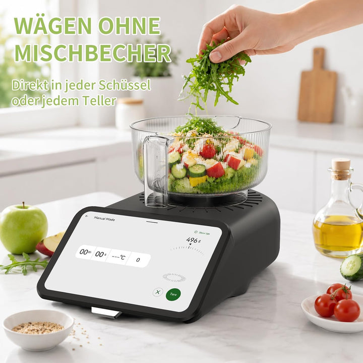 Wiegeschale für Thermomix TM7, Wiegen ohne Mixtopf, BPA Frei Zubehör