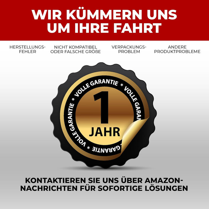 Fincci Set Paar Fahrradreifen 26 x 1.95 Zoll 50-559 Faltbar 60 TPI Reifen mit Autoventil Fahrradschl