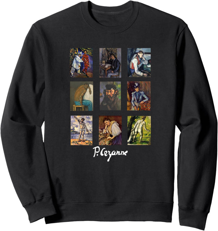 Cezanne Maler Berühmte Kunstgemälde Sweatshirt