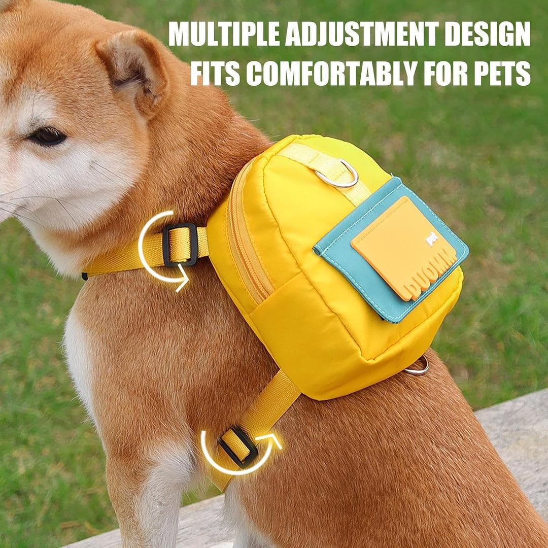 Rucksack für Hunde, Hunden-Rucksack | Schultasche für Welpen, wasserdichtes Twill-Gewebe, Design des