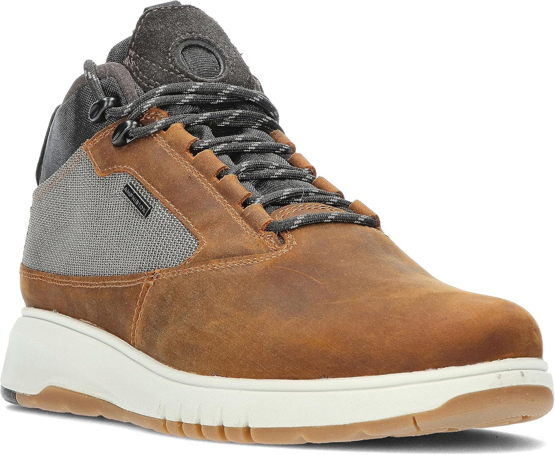 Geox Jungen U Aerantis 4x4 B ABX Ankle Boot 40 EU Ochre Graphite, 40 EU Ochre Graphite