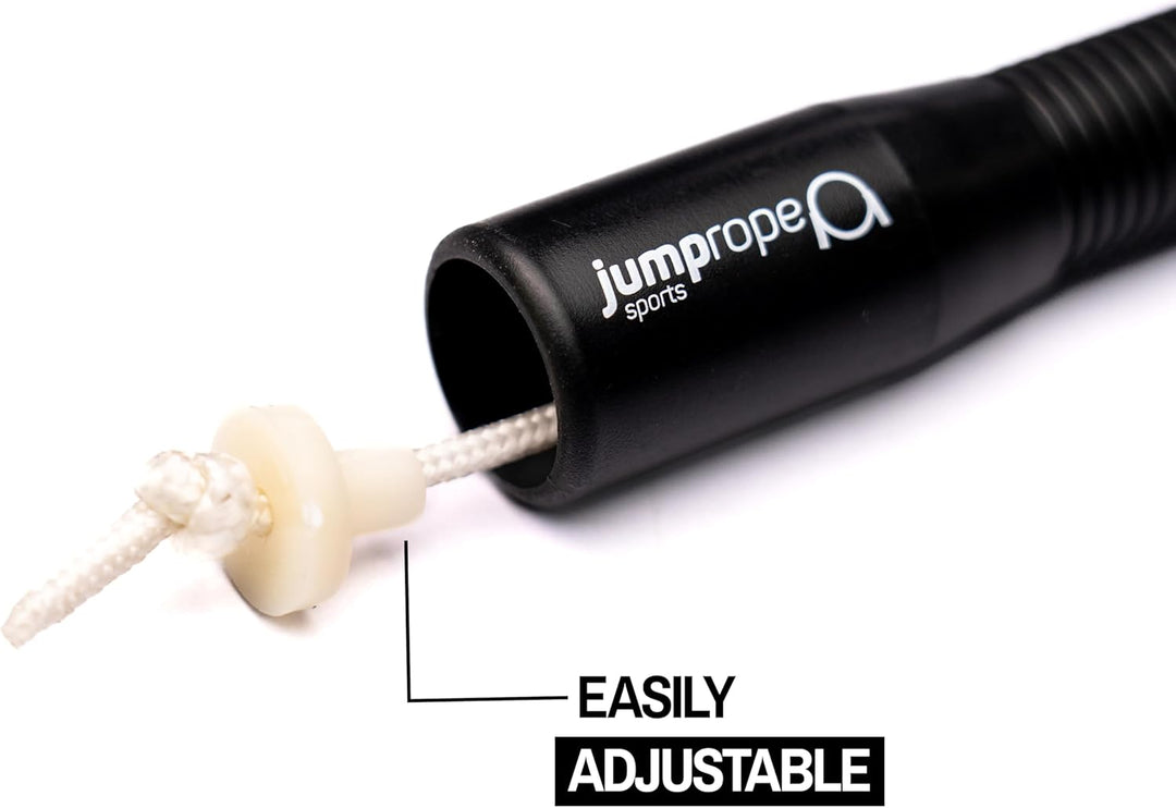 Professionelles Rope Skipping Wettkampf Springseil Freestyle Bead - Länge verstellbar (3m Seillänge)