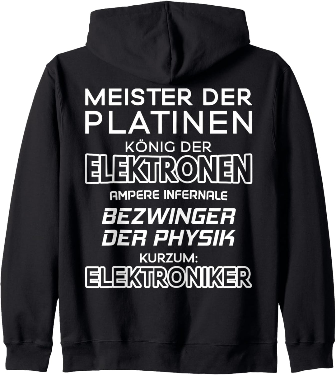 Elektriker Meister Der Platinen Elektroniker Kapuzenjacke