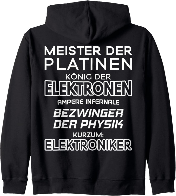 Elektriker Meister Der Platinen Elektroniker Kapuzenjacke