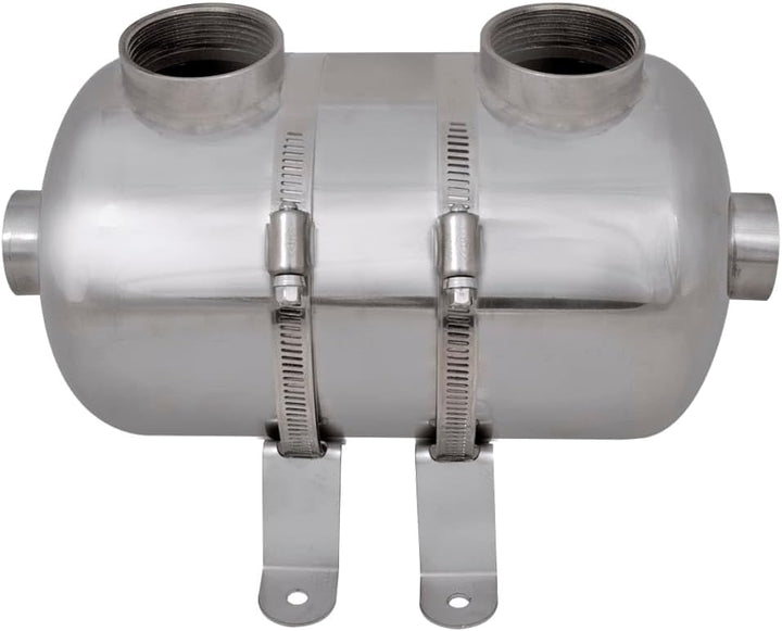 vidaXL Schwimmbadwärmetauscher 28 kW Pool Schwimmbad Wärmetauscher Heizung 292 x 134 mm, 292 x 134 m