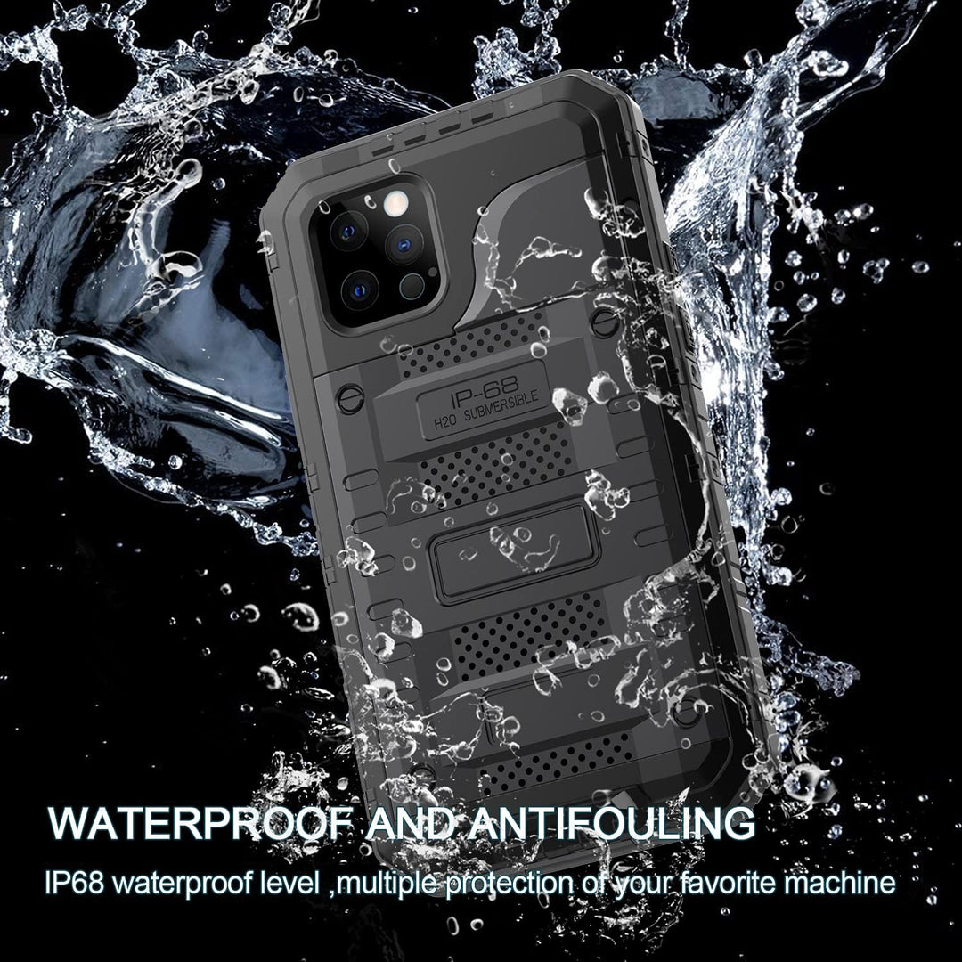 Cadorabo Hülle kompatibel mit Apple iPhone 12 PRO Schutzhülle TPU Silikon Case Robus Design Anti Rut