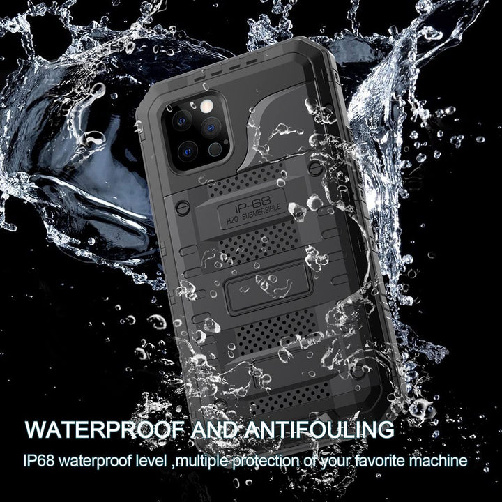 Cadorabo Hülle kompatibel mit Apple iPhone 12 PRO Schutzhülle TPU Silikon Case Robus Design Anti Rut
