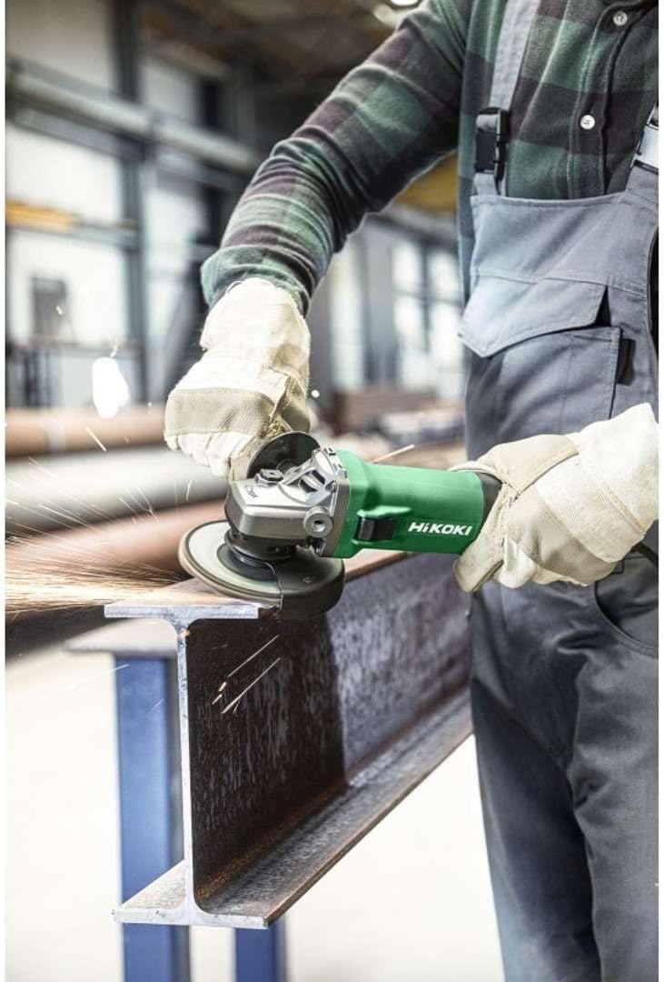 HIKOKI Winkelschleifer, G13SB4 (im Karton) Durchmesser 125mm mit Wiederanlaufschutz, (1400W) 230V, S