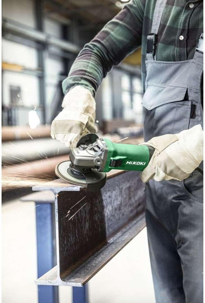 HIKOKI Winkelschleifer, G13SB4 (im Karton) Durchmesser 125mm mit Wiederanlaufschutz, (1400W) 230V, S