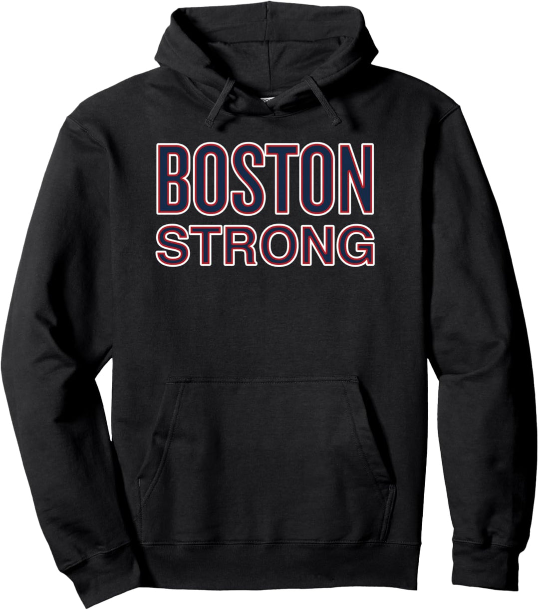 Boston Strong American Patriotic Pullover Hoodie