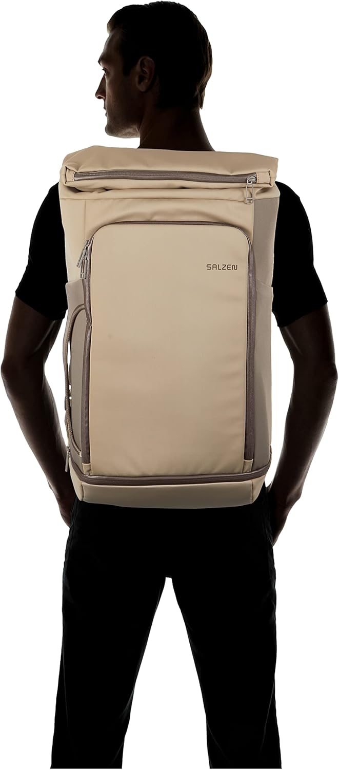 SALZEN Unisex Triplete L Rucksack (1er Pack) 32 x 21 x 56 cm Hammada Brown, 32 x 21 x 56 cm Hammada