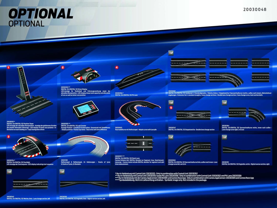 Carrera DIGITAL 132 / Formula 1 Race of The Champions/Red Bull Racing RB20 M. Verstappen vs. S. Pére