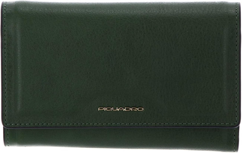 Piquadro Gea Wallet With Flap RFID Verde Foresta