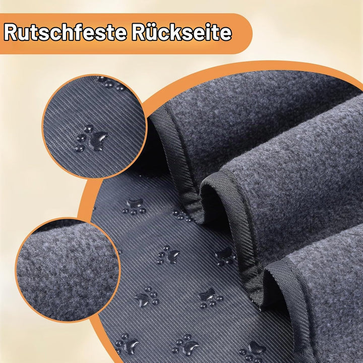 Inkontinenzunterlage Waschbar, 2er Set 90x60 cm Hundedecke Wasserdicht PIPI Matten für Hunde, Welpen