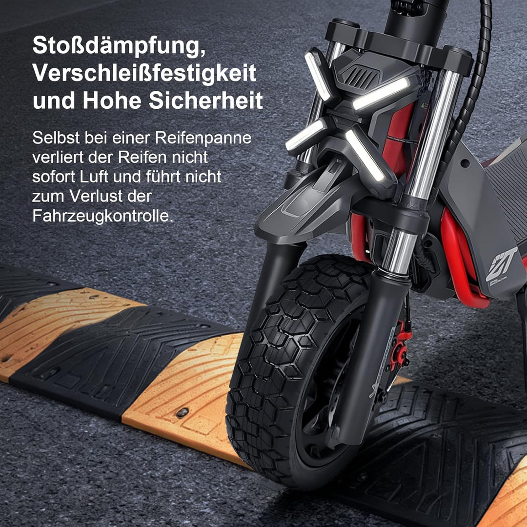 70/60-7,5 Schlauchloser Reifen für Segway Ninebot ZT3 Pro/ProE/ProD,11 Zoll Tubeless Reifen,Verdickt