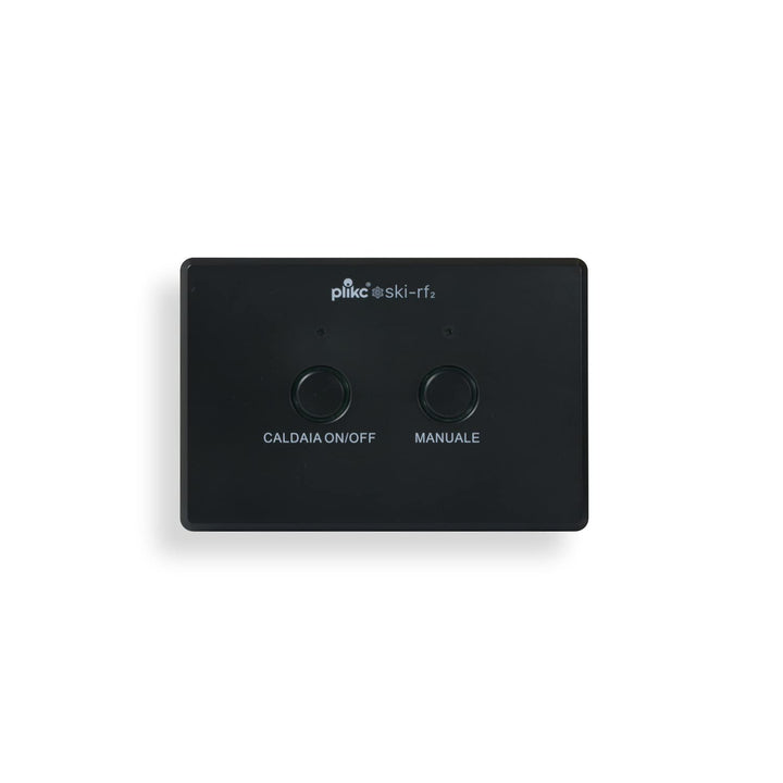 SKI 2 RF Digitales Raumthermostat (Schwarz Wireless) Schwarz, kabellos, Schwarz, kabellos