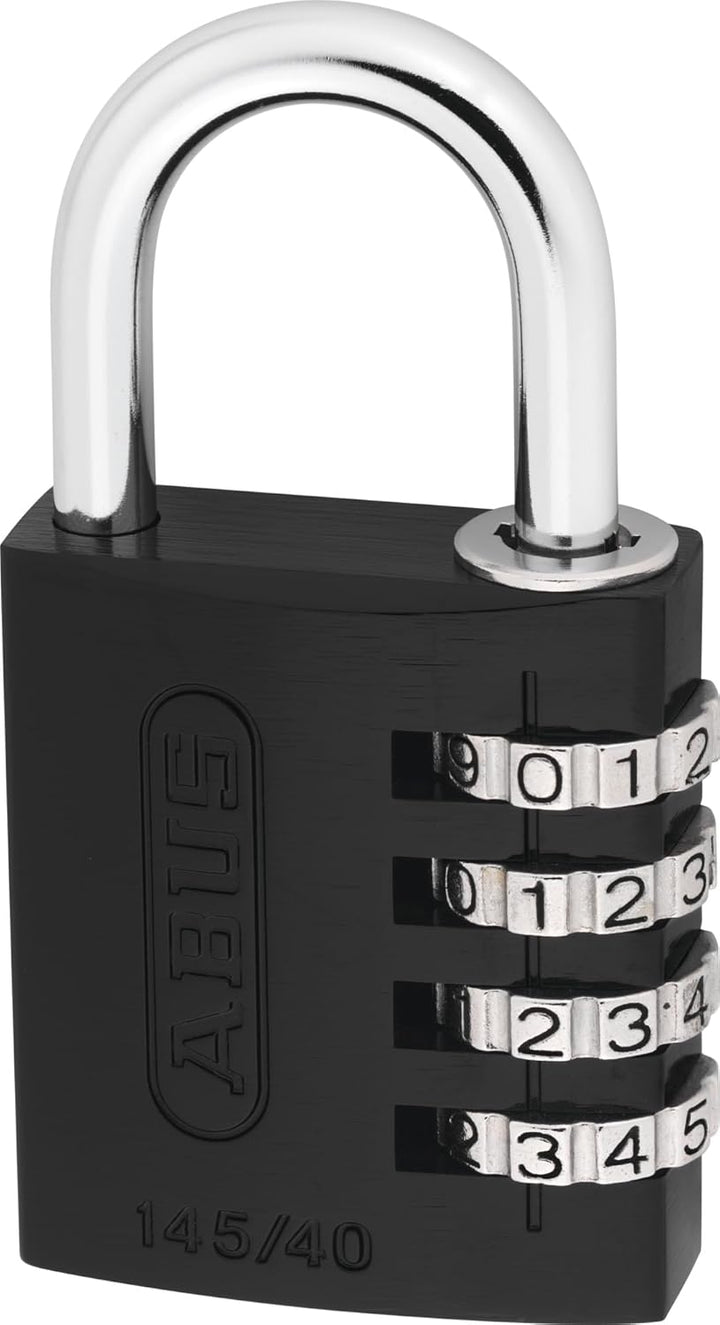 ABUS 34605 145/40 Kombinationsschloss, Schwarz 40mm, 40mm