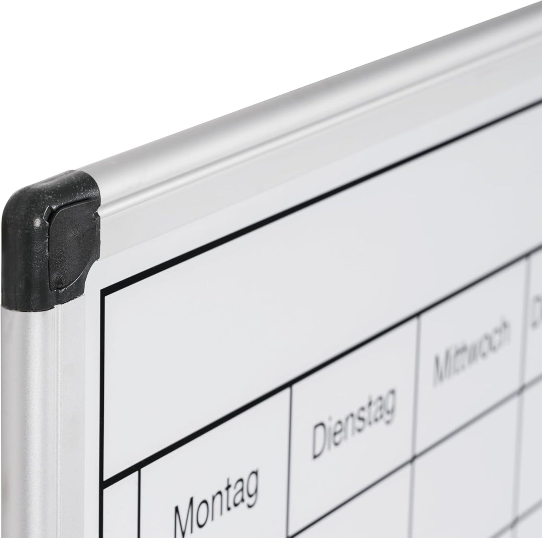 Bi-Office Magnetischer Wochenplaner Maya, Trocken Abwischbar, Inklusive Marker Und Magneten, Plantaf
