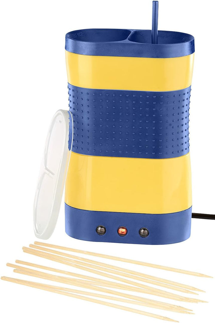 Rosenstein & Söhne Stangenei Maschine: Vertikaler Doppel-Eierkocher"Ei am Stiel", 420 W