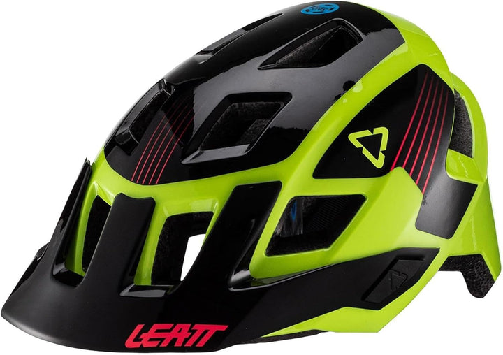 Leatt Helmet MTB AllMtn 1.0 V22 Lime Jr #XS 50-54cm