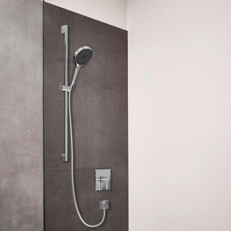 hansgrohe Wannenarmatur Finoris, Unterputz Brausebatterie, Duscharmatur für 1 Funktion, Chrom Chrom