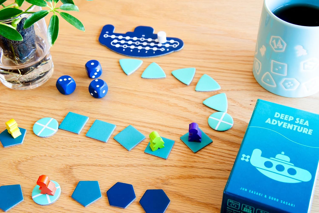 Oink Games "Deep Sea Adventure Boost • Strategisches Würfelspiel für Abenteuer & Spass Game Nights •