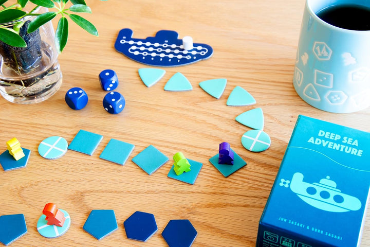 Oink Games "Deep Sea Adventure Boost • Strategisches Würfelspiel für Abenteuer & Spass Game Nights •