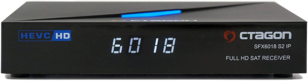 OCTAGON SFX6018 S2+IP 1x DVB-S2 HD H.265 HEVC, E2 Linux Smart Receiver, Satelliten Receiver, Aufnahm