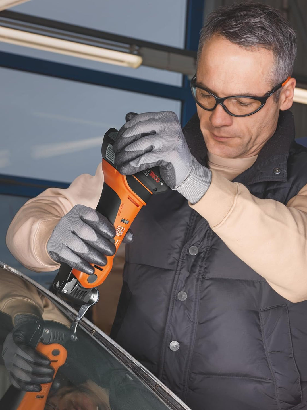 FEIN Akku MULTIMASTER AMM 700 1.7 Q AS (18 V, ohne Akku, AMPShare, Multitool für KFZ-Bereich, Sechsk