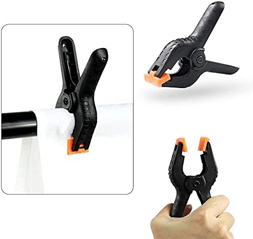 Hintergrund Fotografie Weiss, 3x3m/9.8x9.8ft Anti-Falten White Fotowand Hintergrund Polyester Faltba