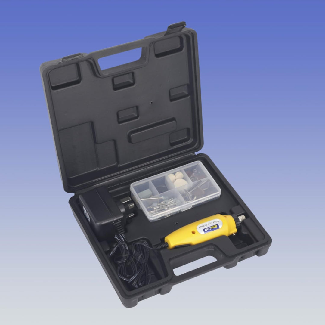 Rotacraft RC12/75A Rotacraft Kompaktes Drehwerkzeug-Set, Schwarz