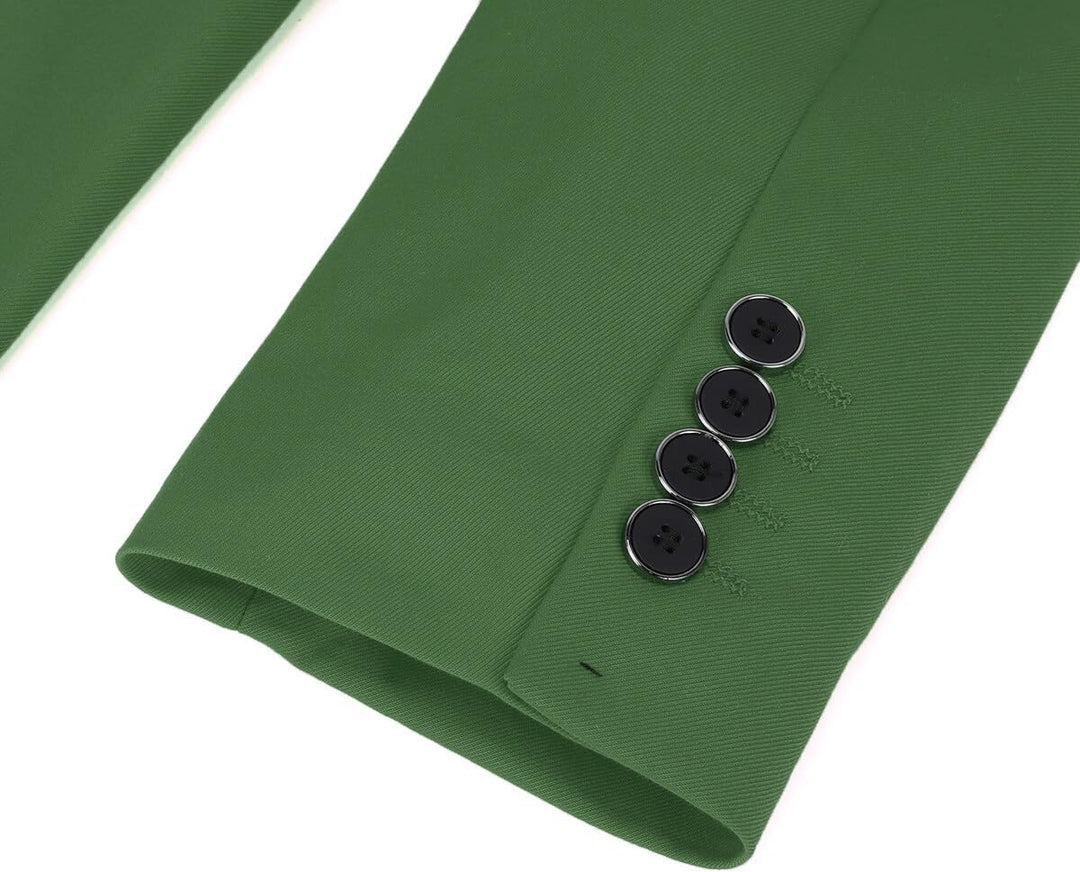 Herren Anzug 3 Teilig Slim Fit Reihe Einfarbig Stoff Business Shawl Kragen Klassisch Tunika S #976 H