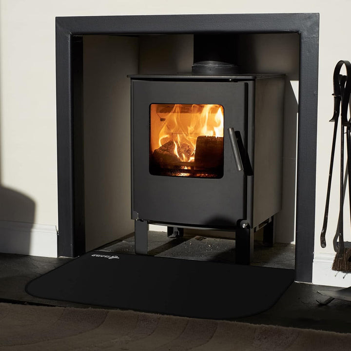 FLASLD Feuerfeste Matte für den Innenbereich, Flammensichere Matte für den Aussenbereich, Glasfasert