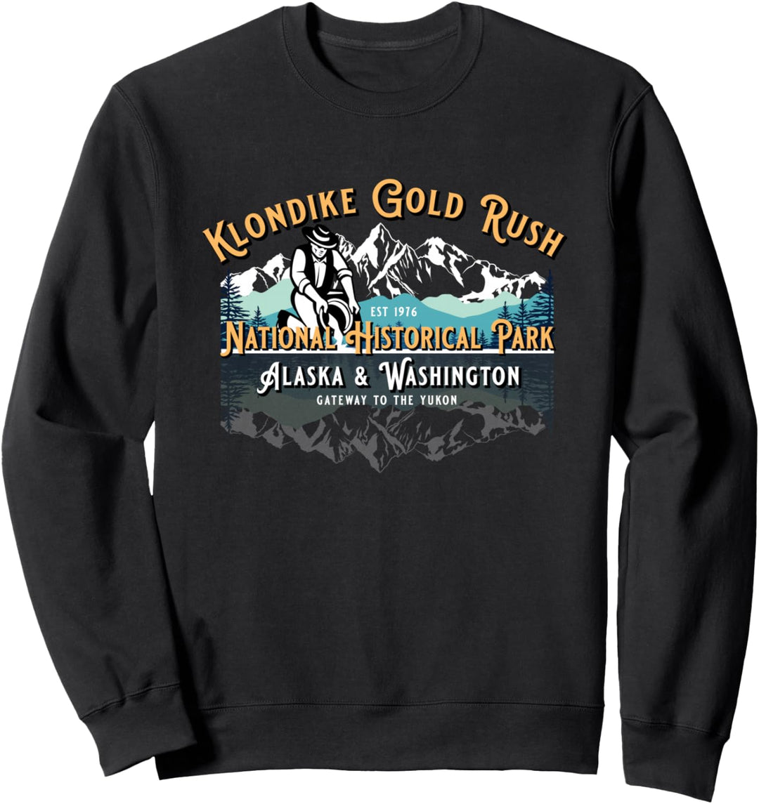 Skagway Klondike Gold Rush National Historical Park Souvenir Sweatshirt