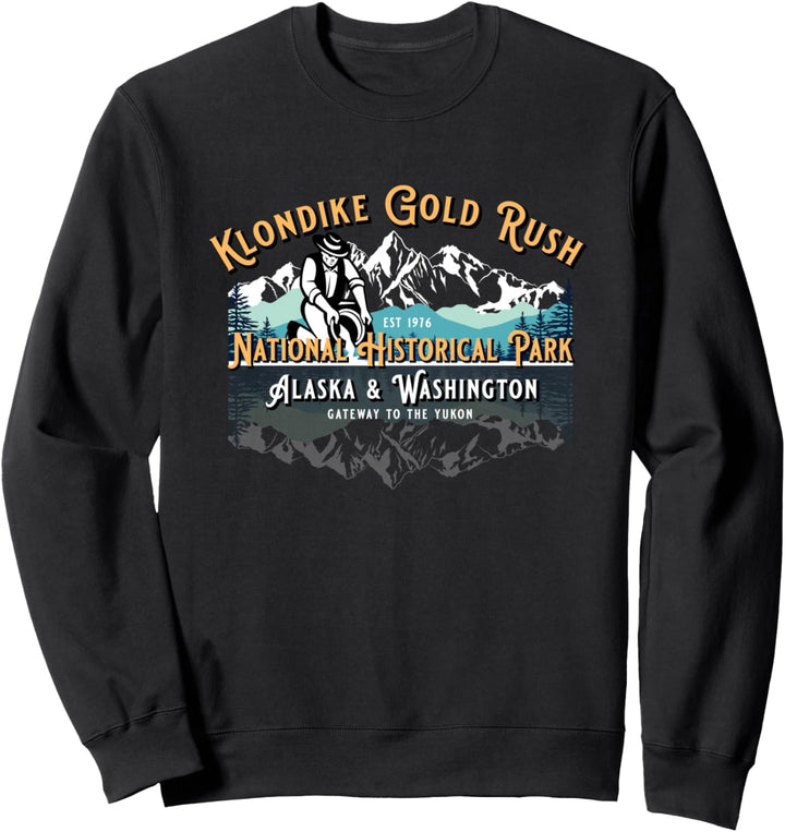 Skagway Klondike Gold Rush National Historical Park Souvenir Sweatshirt