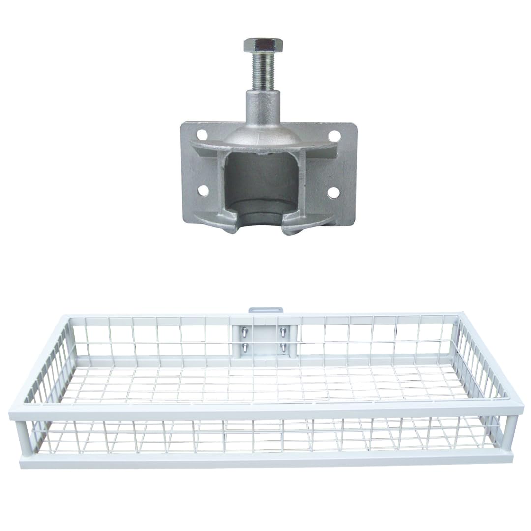 Berger + Schröter Heckträger grau mit Steckkupplung 1. Grau, 1. Grau