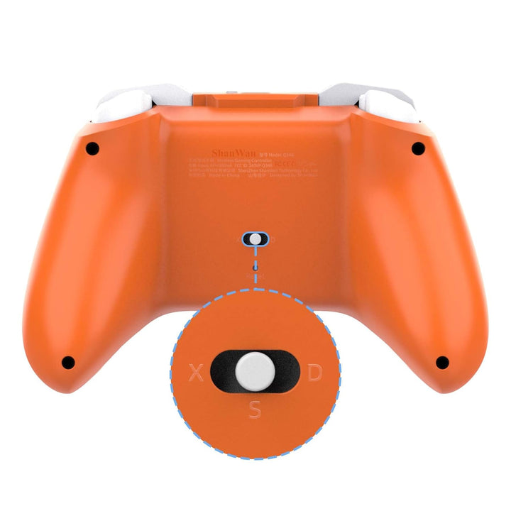 ShanWan Wireless Controller für Windows- PC, Android, iPhone, Android, Switch, Steam, Gamepad 2.4G B