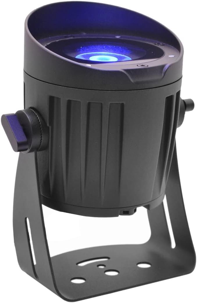 EUROLITE LED Outdoor Spot 15W RGBW mit Erdspiess | Wetterfester LED-Spot (IP65) mit 15-W-LED, inkl.