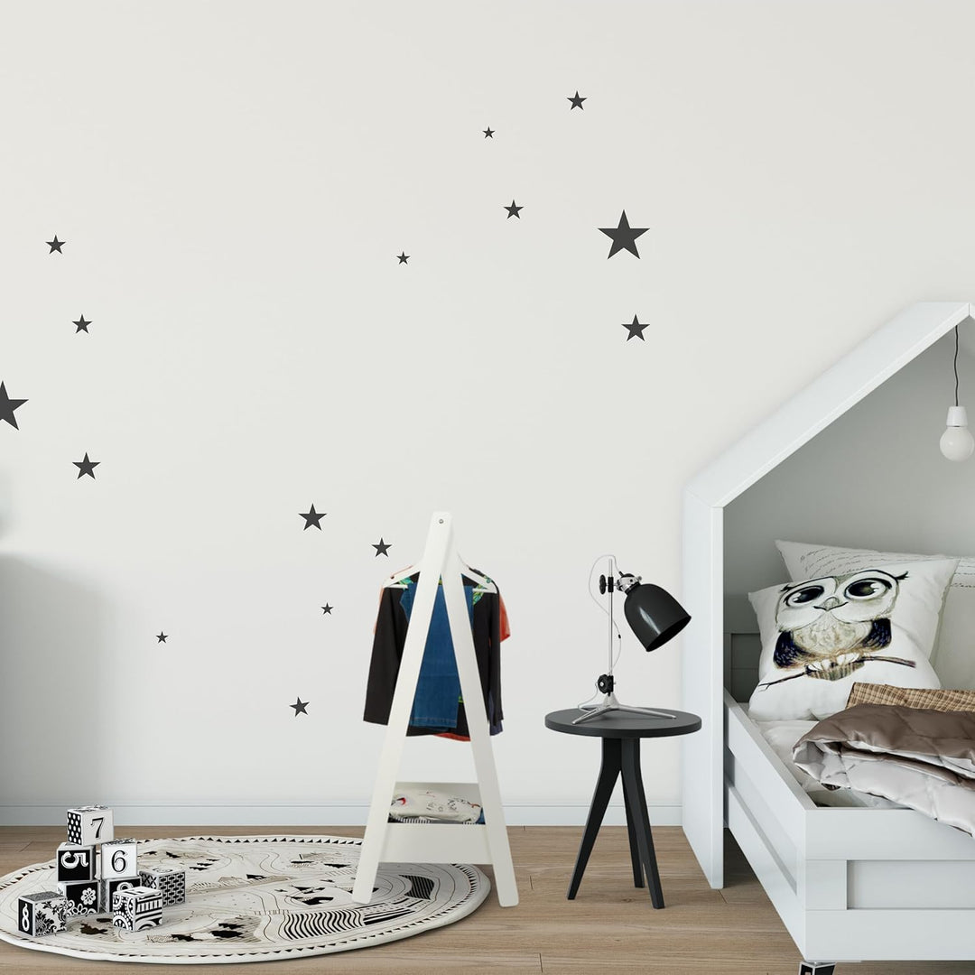 Relaxdays Kleiderständer Kinder, HxBxT 99 x 64,5 x 42,5 cm, Kleiderstange mit Ablage, Kinderzimmer,