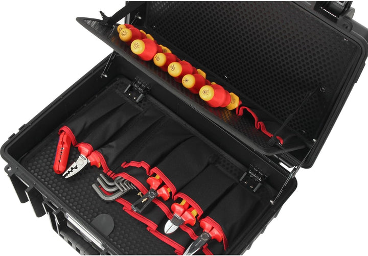 KNIPEX 00 21 34 HL S2 Werkzeugsuitcase bepiecet 24teilig (B x H x T) 470 x 370 x 190mm
