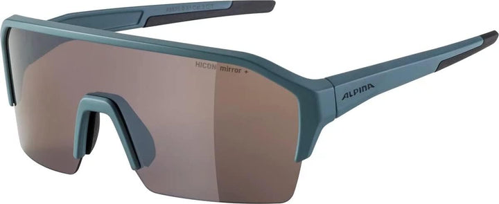 ALPINA RAM HR Q-LITE - Verspiegelte, Kontrastverstärkende &amp; Beschlagfreie Sport- &amp; Fahrradbrille &amp; B