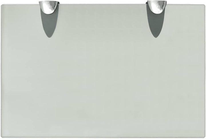vidaXL Wand Regal Glasregal Glasboden Glasablage Badregal Mattiert 30x20 cm 8 mm