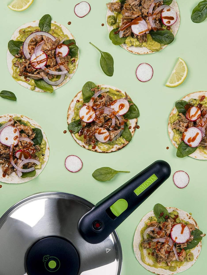 Monix M911003 Presto Druckkochtopf, 7 L 7 L Silber, 7 L Silber